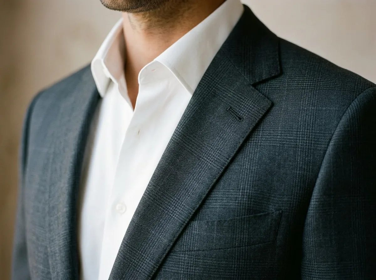 Coppley — half-canvas suit jacket detail