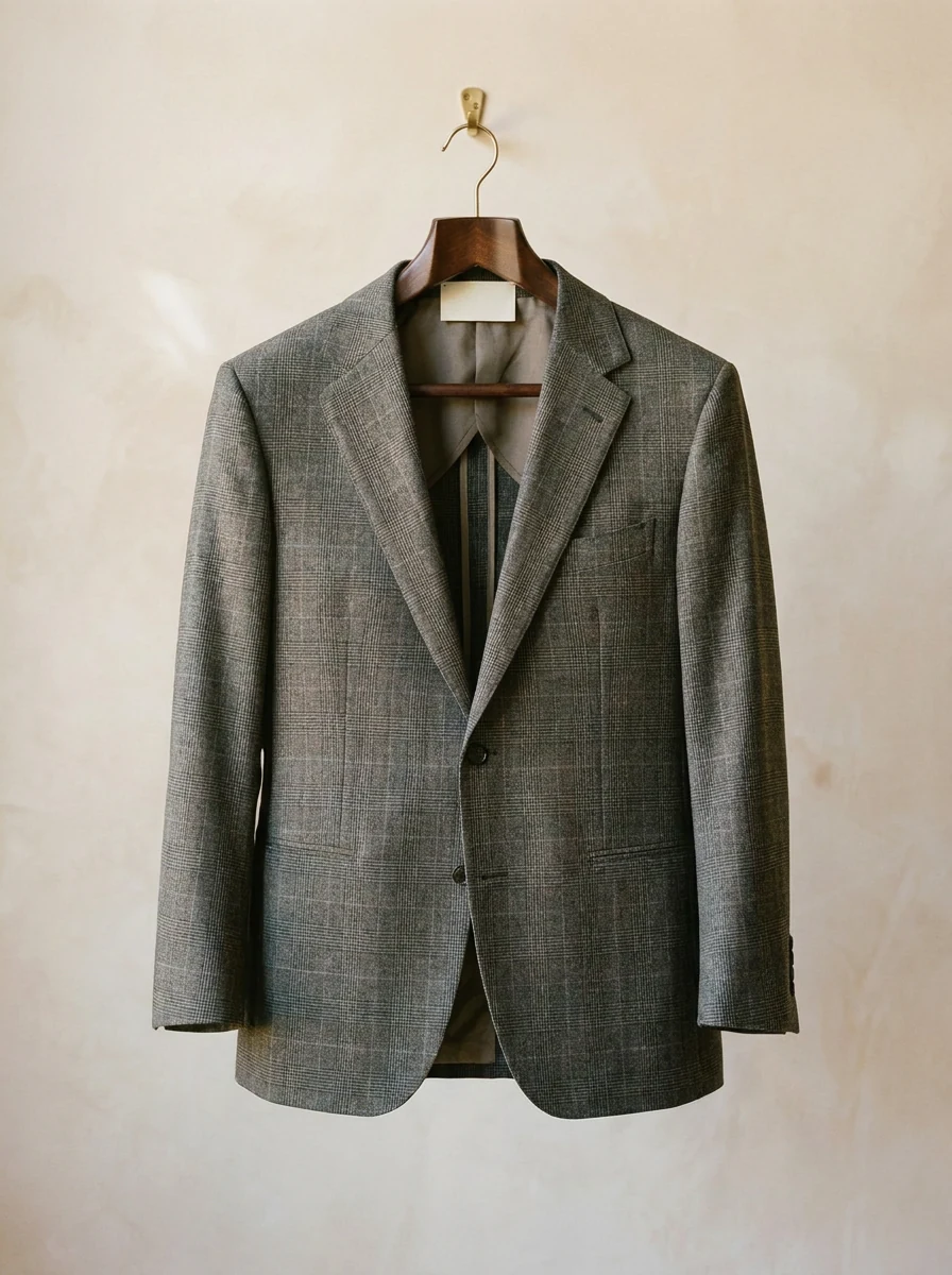 Coppley sportcoat on a walnut hanger