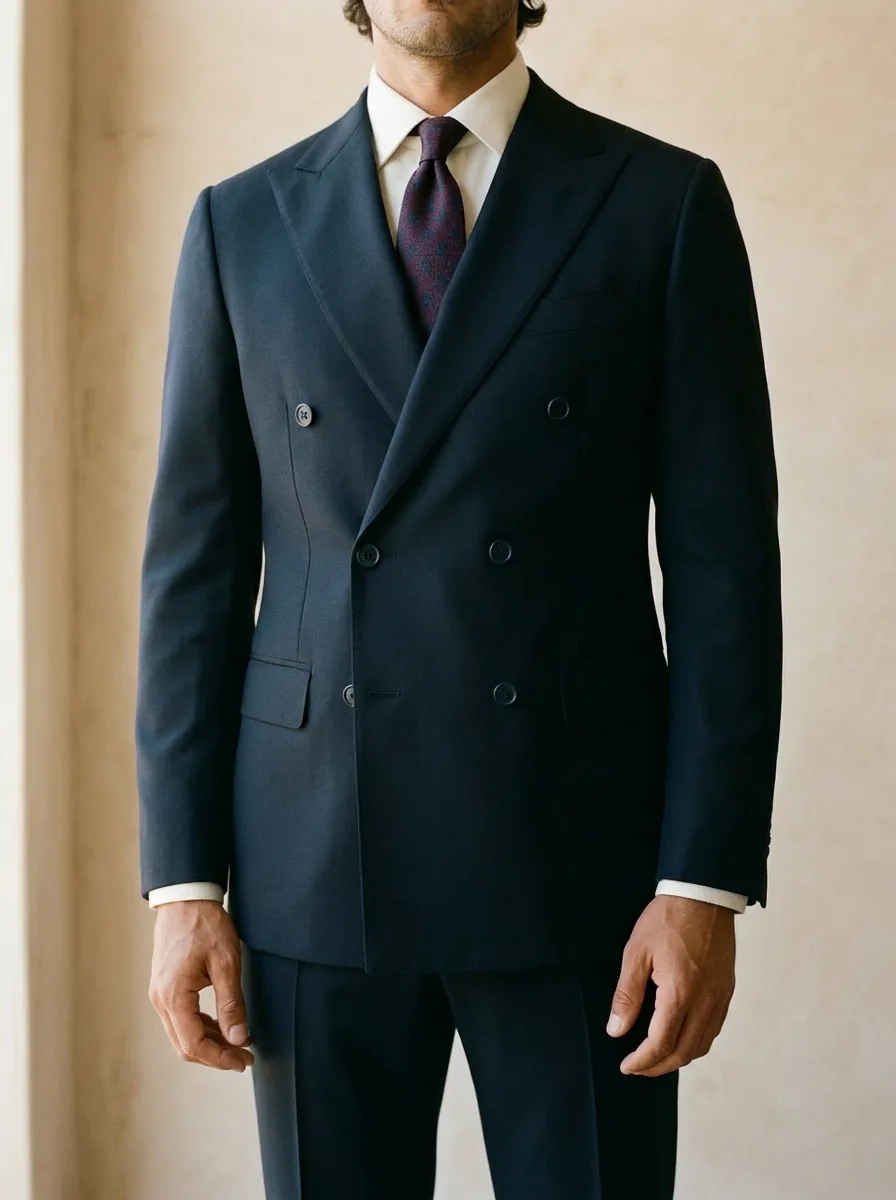 Well-fitted suit jacket at Thomas Jeffery